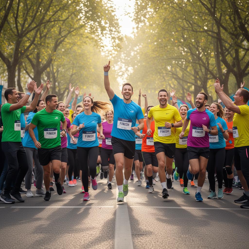 Corrida corporativa — qualidade de vida